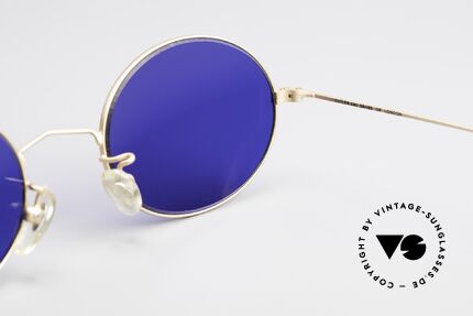 Cutler And Gross 0305 Vintage Sonnenbrille Oval, Größe: medium, Passend für Herren und Damen