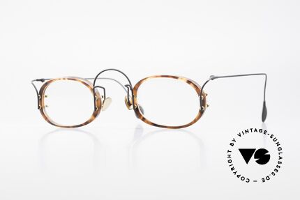 Paul Chiol 13 Designer Kunstbrille Vintage, vintage Paul Chiol Designer-Brille der frühen 90er, Passend für Herren und Damen