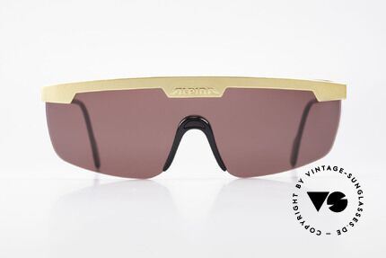 Alpina M57 Vintage Brille Panorama View, durchgehendes Panorama Glas für perfekte Sicht, Passend für Herren und Damen