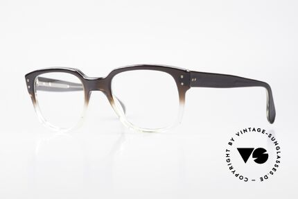 Metzler 447 Vintage Brille Nerd Hipster, Metzler Brillenfassung in unglaublicher Top-Qualität, Passend für Herren