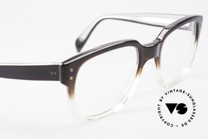 Metzler 447 Vintage Brille Nerd Hipster, KEINE Retrobrille, sondern ein seltenes altes Original, Passend für Herren