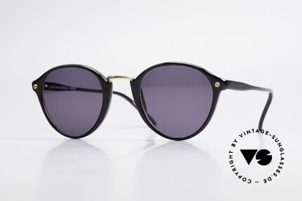 Cutler And Gross 0249 Panto Sonnenbrille Vintage, Cutler & Gross London Designerbrille der späten 90er, Passend für Herren und Damen