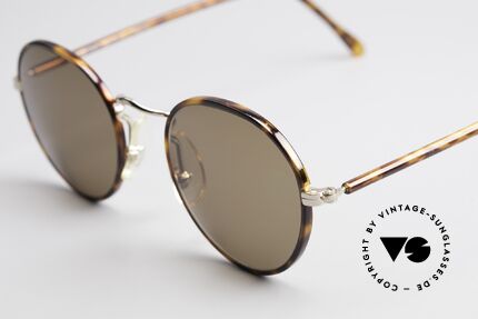 Cutler And Gross 0110 Runde Designer Sonnenbrille, ungetragen; Modell ist auch beliebig optisch verglasbar, Passend für Herren und Damen