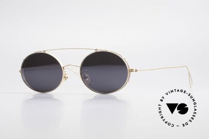 Cutler And Gross 0305 Sonnenbrille mit Sonnenclip Details