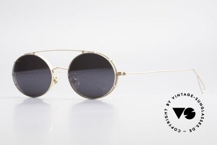 Cutler And Gross 0305 Sonnenbrille mit Sonnenclip, stilvoll & unverwechselbar; auch ohne pompöse Logos, Passend für Herren und Damen