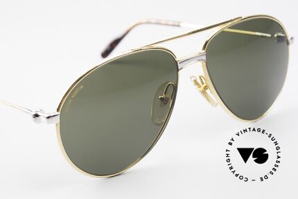 Aston Martin AM02 Aviator Brille James Bond Style, entspiegelte Mineralgläser mit Aston Martin Schriftzug, Passend für Herren