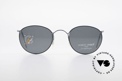 Giorgio Armani 3006 Panto Stil Vintage Drahtbrille, sehr puristisch: einfache "Drahtbrille" im PANTO-Stil, Passend für Herren