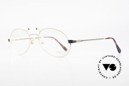 Bugatti 13411 Vintage Herrenbrille Luxus, typisches Bugatti Herrendesign (spezielle Tropfenform), Passend für Herren