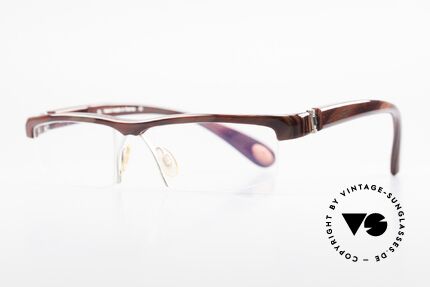 Bugatti 202 Odotype Herren Horn Optik Luxusbrille, ergonomischer Rahmen mit 180°-Scharnieren, Passend für Herren