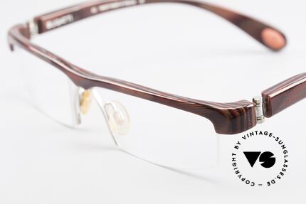 Bugatti 202 Odotype Herren Horn Optik Luxusbrille, circa 15 Jahre altes Einzelstück; ungetragen!, Passend für Herren