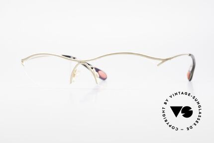 Bugatti 344 Odotype Vintage Designer Brille Nylor, ORIGINAL high-tech Bugatti Brillenfasssung, Passend für Herren
