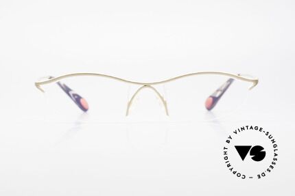 Bugatti 344 Odotype Vintage Designer Brille Nylor, unverwechselbares Design der Odotype-Serie, Passend für Herren