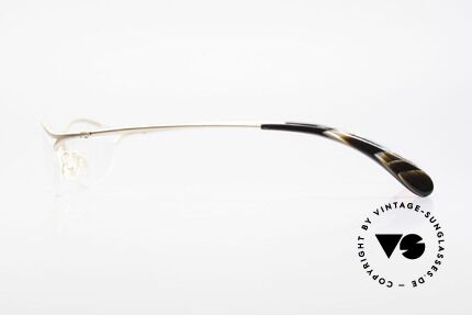 Bugatti 344 Odotype Vintage Designer Brille Nylor, sehr spezielle Glaseinfassung & Top Komfort, Passend für Herren