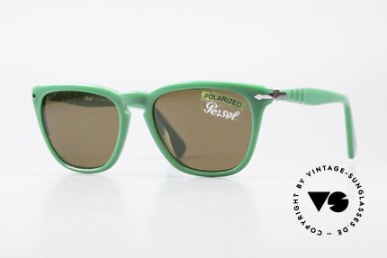 Persol 3024 Sonnenbrille Polarisierend, sehr elegante PERSOL Panto Style Sonnenbrille, Passend für Herren und Damen