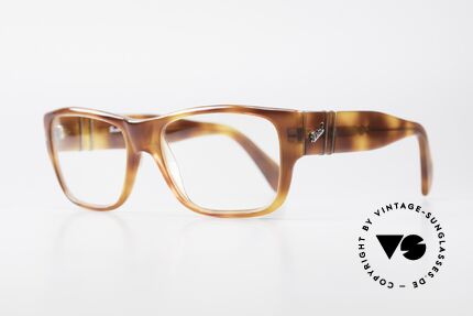 Persol 855 Markante Herren Vintage Brille, hochwertigste Materialien und Fertigungsqualität, Passend für Herren