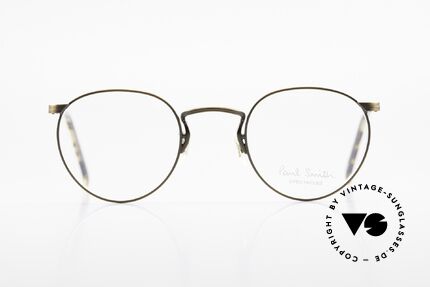Paul Smith PS102 Small Pantobrille Japan Made, aus einer Zeit bevor PS Brillen Lizenzprodukte wurden, Passend für Herren