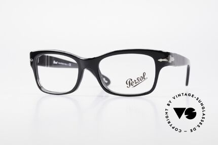 Persol 3054 Vintage Brille Klassiker Brille, sehr elegante, PERSOL Brillenfassung aus Italien, Passend für Herren und Damen