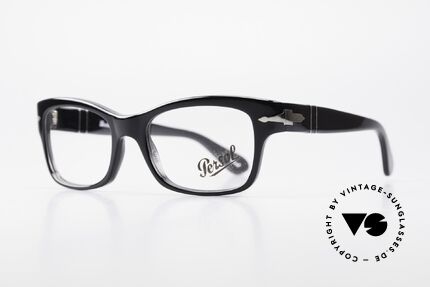 Persol 3054 Vintage Brille Klassiker Brille, hochwertigste Materialien und Fertigungsqualität, Passend für Herren und Damen