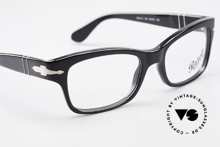 Persol 3054 Vintage Brille Klassiker Brille, eine Neuauflage der alten Brillen von Persol Ratti, Passend für Herren und Damen