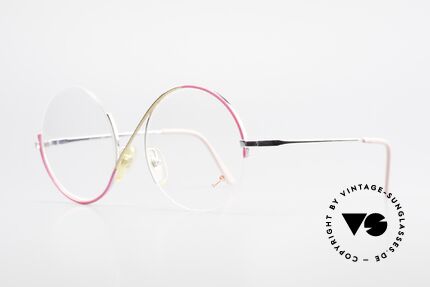 Casanova FC9 Kunstvolle Vintage Brille, echte Rarität und absolutes Highlight für Sammler, Passend für Damen