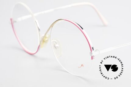 Casanova FC9 Kunstvolle Vintage Brille, KEINE Retrobrille, sondern ein altes 80er Original!, Passend für Damen
