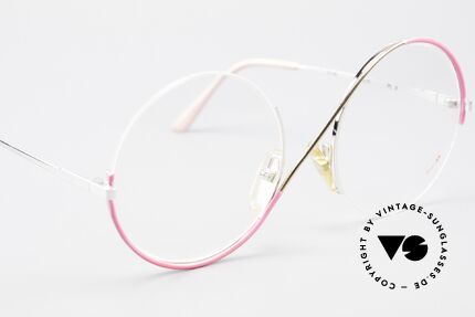 Casanova FC9 Kunstvolle Vintage Brille, ungetragenes Einzelstück; true vintage NOS + Etui, Passend für Damen