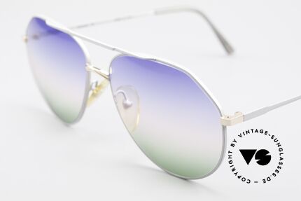Casanova 6052 Titanium Aviator Sonnenbrille, tolles Zusammenspiel v. Farbe, Form & Funktionalität, Passend für Herren und Damen