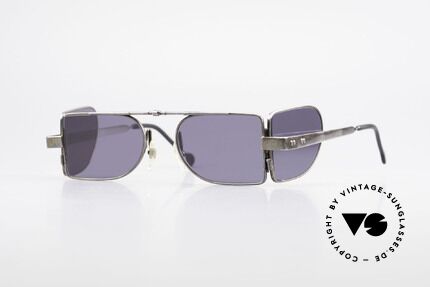 L.A. Eyeworks FONTANA 401 Seitenblenden Steampunk Brille, L.A. Eyeworks = unkonventionelle & lebhafte Designs, Passend für Herren und Damen