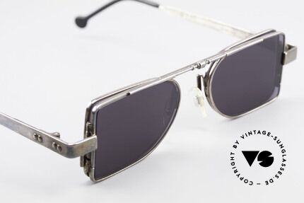 L.A. Eyeworks FONTANA 401 Seitenblenden Steampunk Brille, Größe: large, Passend für Herren und Damen