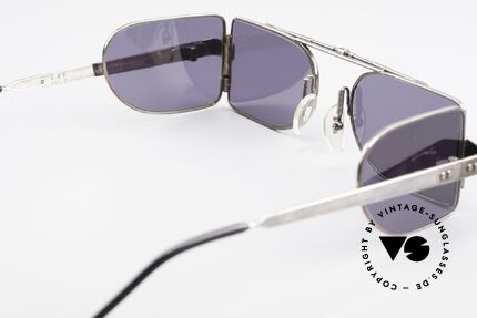 L.A. Eyeworks FONTANA 401 Seitenblenden Steampunk Brille, Größe: large, Passend für Herren und Damen