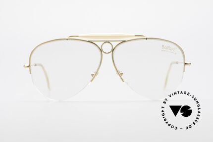 Ray Ban Balfast 809 Gold Doublé Vintage Brille Alt, BALFAST-Sonderserie wurde in 'W.Germany' gefertigt, Passend für Herren