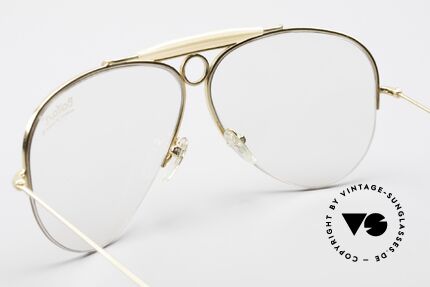 Ray Ban Balfast 809 Gold Doublé Vintage Brille Alt, Mod. 809 = Pilotenfrom mit 'Einschussloch'; Gr. 62mm, Passend für Herren