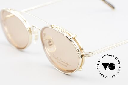 Paul Smith PSR108 Ovale Vintage Brille Mit Clip, zeitloses Design und absolut erstklassige Verarbeitung, Passend für Herren und Damen