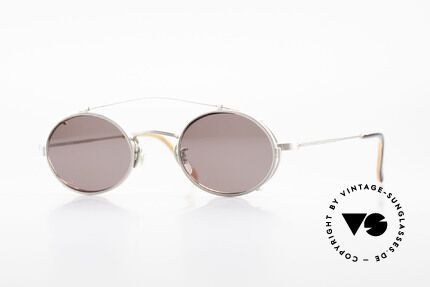 Paul Smith PS100 Ovale Vintage Brille Clip On, Paul Smith vintage Brille der späten 80er / frühe 90er, Passend für Herren und Damen