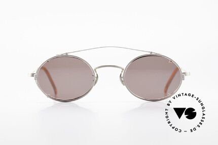 Paul Smith PS100 Ovale Vintage Brille Clip On, aus einer Zeit bevor PS Brillen Lizenzprodukte wurden, Passend für Herren und Damen
