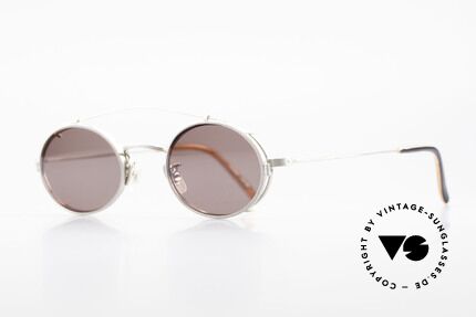 Paul Smith PS100 Ovale Vintage Brille Clip On, dieses alte Paul Smith Original ist noch 'made in Japan', Passend für Herren und Damen