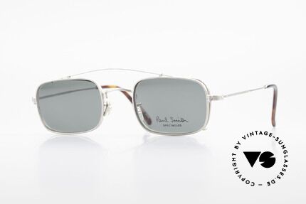 Paul Smith PS101 Eckige Vintage Brille Clip On, Paul Smith vintage Brille der späten 80er / frühe 90er, Passend für Herren und Damen