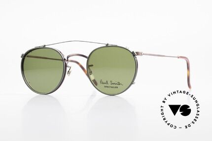 Paul Smith PSR102 Panto Vintage Brille Clip On, Paul Smith vintage Brille der späten 80er / frühe 90er, Passend für Herren und Damen