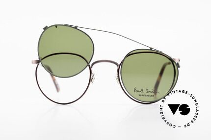 Paul Smith PSR102 Panto Vintage Brille Clip On, KEINE RETRO-BRILLE, sondern eine echte alte RARITÄT, Passend für Herren und Damen