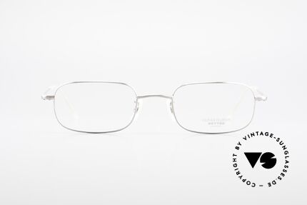 Oliver Peoples OP588 Eckige Vintage Brille Mit Clip, Größe: small, Passend für Herren