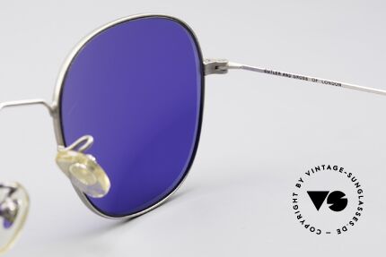 Cutler And Gross 0307 Klassische Vintage Brille 90er, ungetragen; Modell ist auch beliebig optisch verglasbar, Passend für Herren und Damen