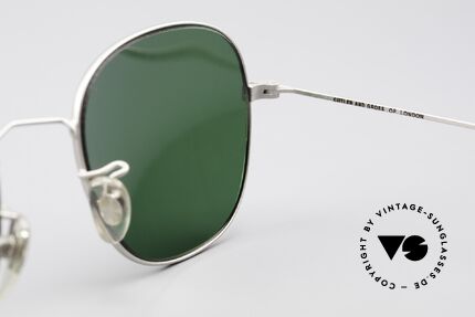 Cutler And Gross 0307 Klassische 90er Vintage Brille, ungetragen; Modell ist auch beliebig optisch verglasbar, Passend für Herren und Damen