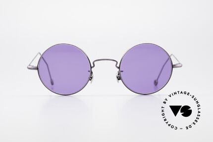 Cutler And Gross 0408 Runde Designer Vintage Brille, klassisch, zeitlose Understatement Luxus-Sonnenbrille, Passend für Herren und Damen