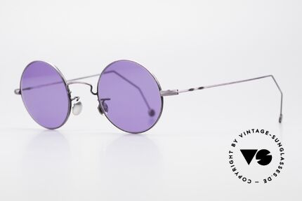 Cutler And Gross 0408 Runde Designer Vintage Brille, stilvoll & unverwechselbar; auch ohne pompöse Logos, Passend für Herren und Damen