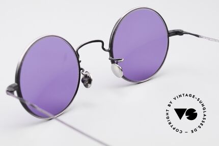 Cutler And Gross 0408 Runde Designer Vintage Brille, ungetragen; Modell ist auch beliebig optisch verglasbar, Passend für Herren und Damen