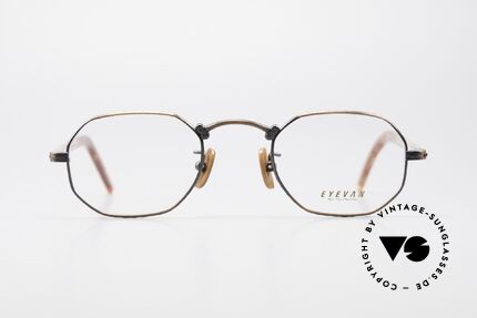 Eyevan DD16 Achteckige Designer Brille, japan. Brillenmarke produzierte seit 1972 Fassungen, Passend für Herren und Damen