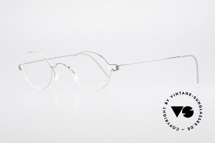 Lindberg Corona Air Titan Rim Runde Titanium Brille Unisex, so zeitlos, stilvoll und innovativ = Prädikat "VINTAGE", Passend für Herren und Damen