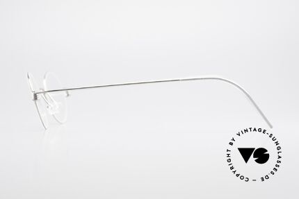 Lindberg Corona Air Titan Rim Runde Titanium Brille Unisex, extrem stabile Fassung, flexibel & elastisch, und nur 3g, Passend für Herren und Damen