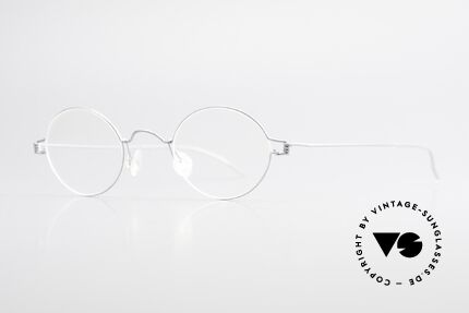 Lindberg Pio Air Titan Rim Runde Titanium Brille Unisex, so zeitlos, stilvoll und innovativ = Prädikat "VINTAGE", Passend für Herren und Damen