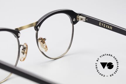 Eyevan E35 Panto Designer Vintage Brille, Optec produzierte die auch die Oliver Peoples Brillen, Passend für Herren und Damen